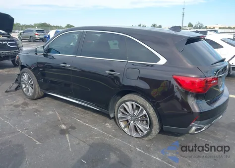 2018 Acura Mdx Technology Package Acurawatch Plus Pkg из США, поврежденный, VIN 5J8YD3H50JL007590